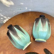 Pair of Art Deco ceramic vases from around 1930.