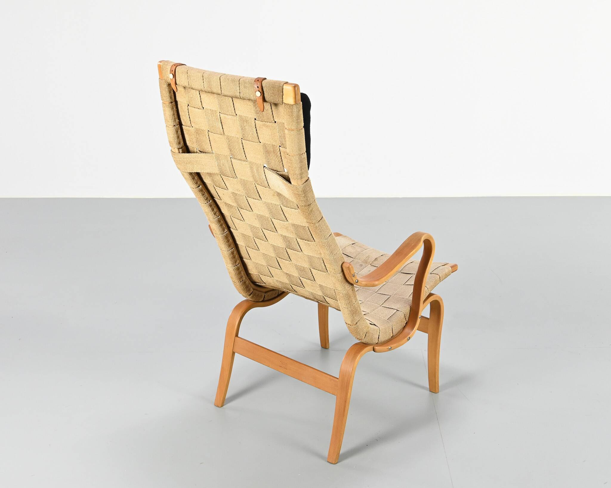 "Eva" armchair by Bruno Mathsson for Karl Mathsson, Denmark 1976