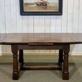 19th century elm and oak table