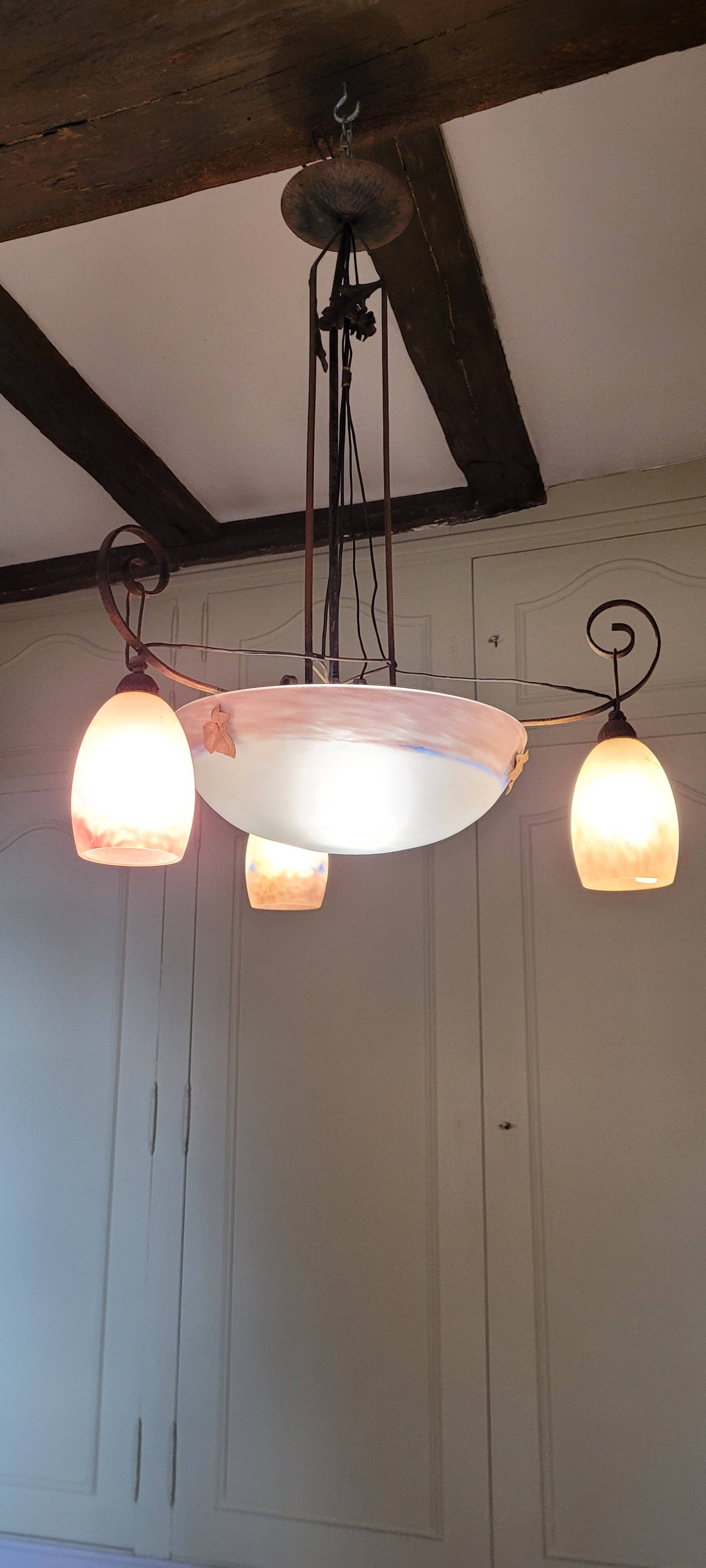 suspension Croismare 4 feux