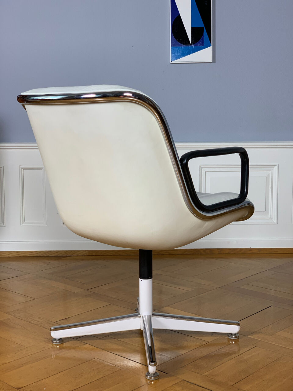 Charles Pollock office armchair for Knoll