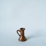 Bougeoir en grès émaillé 1970