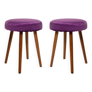 Ensemble de deux tabourets