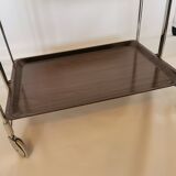 Rolling dessert, trolley says 'dinett'