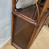 Rattan shelf
