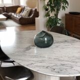 Table marble arabescato Italy vintage