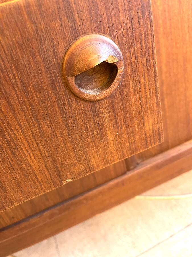 Large teak sideboard, 1970