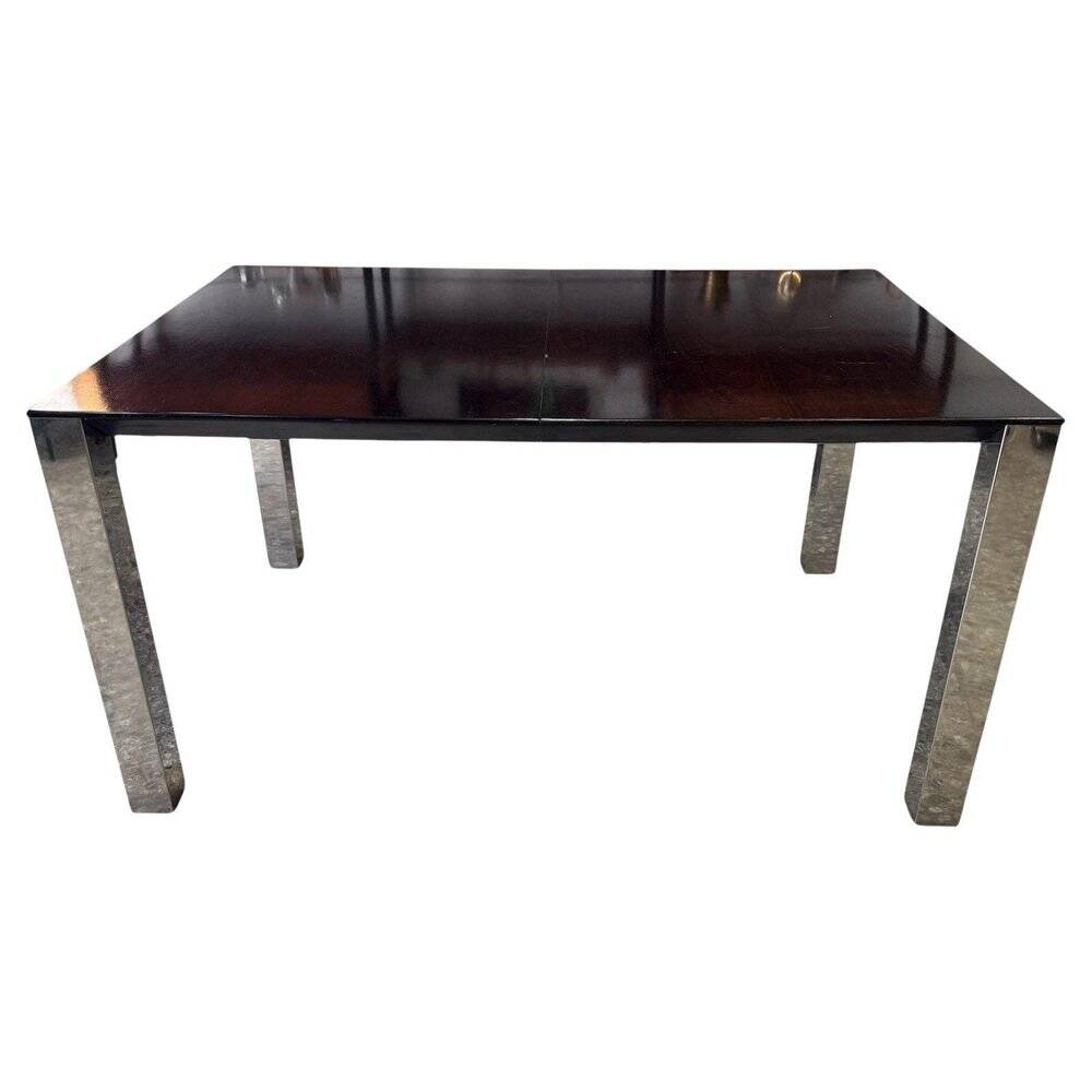Table à manger attribuée à Giovanni Offredi pour Saporiti, années 1970.