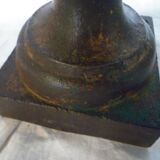 Pair gardener vases medici style cast iron xixth establishment emile pêchenard