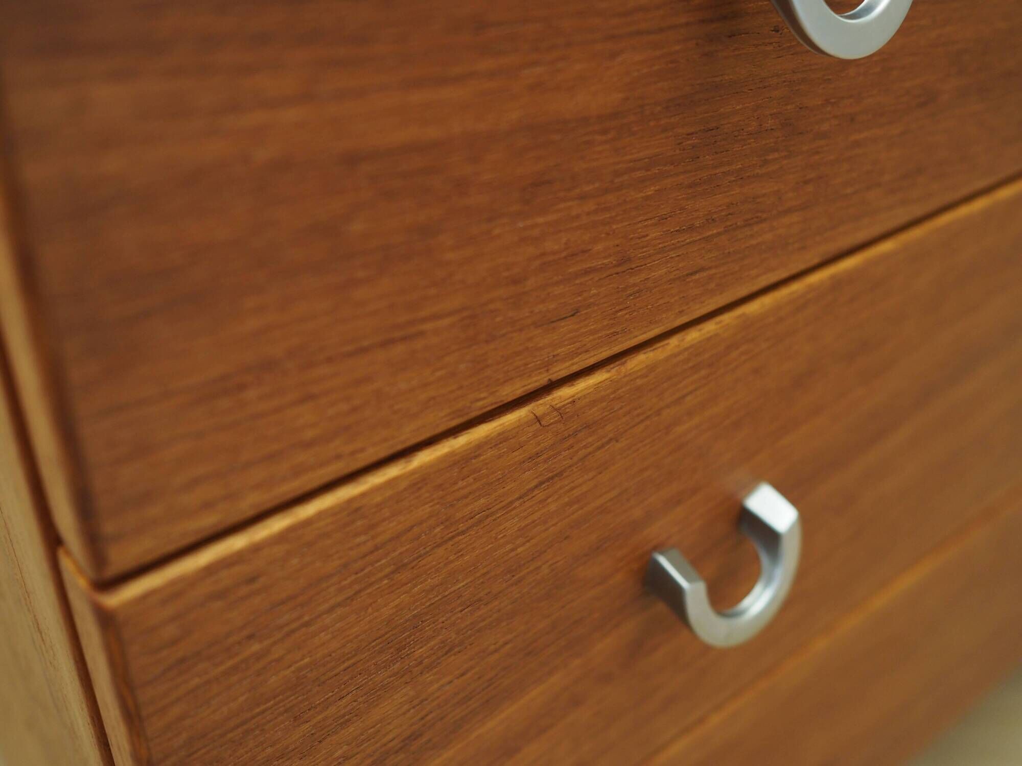 Teak chest of drawers, Scandinavian design, 1970s, manufacture: ÆJM Møbler