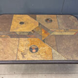 Paul Kingma attributed coffee table, 1980s