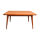 Meal table, expandable, oak