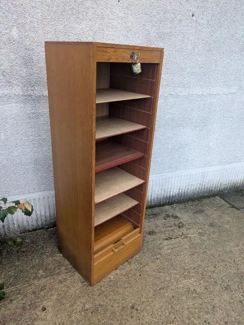 Filing cabinet, curtain furniture