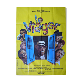 Original cinema poster - LE VIAGER - Serrault, Chernia, Goscinny