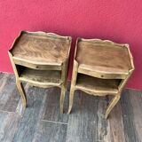 Pair of Louis XV style bedside tables