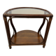 Bamboo side table in Mid-Century Modern style by Gervasoni