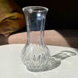 Small transparent vase
