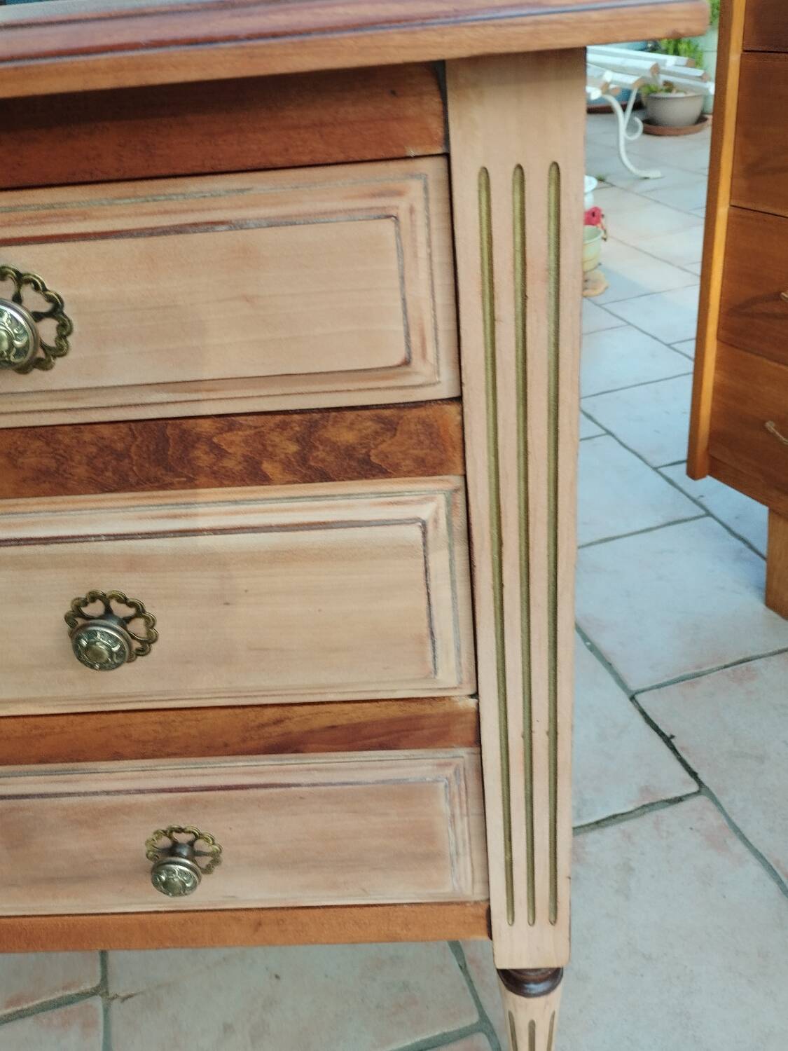 Beautiful old Louis XVI style chest of drawers