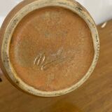 Ancien pichet carafe denbac grès flammé marron vintage