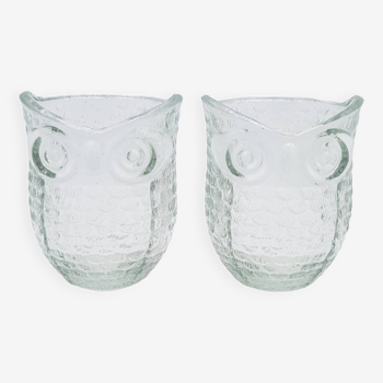 Owl tealight holders