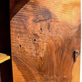 Walnut bedside table