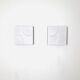 F-3071 Square Abstract Wall Lamps By Raak Amsterdam, The Netherlands 1970S