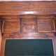 Floral decorated secretary desk