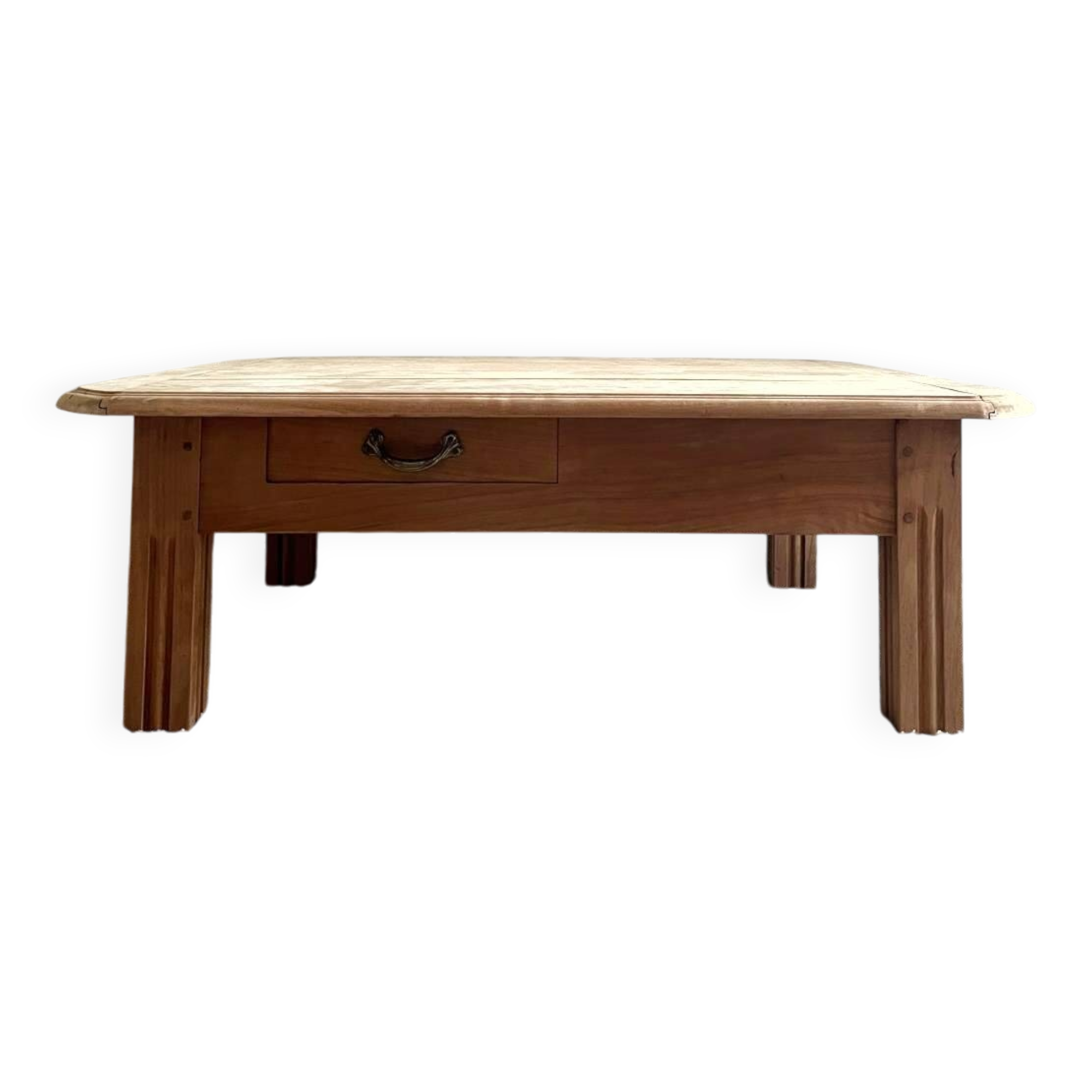 Farmhouse coffee table with 2 drawers