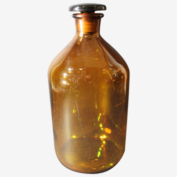 Big Prolabo Bottle from Amber Glass Laboratory