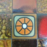 Ceramic coffee table 60's