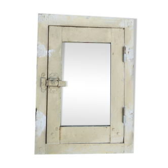 Lucarne fenetre ancienne en bois dim L 39 cm x H 55 cm