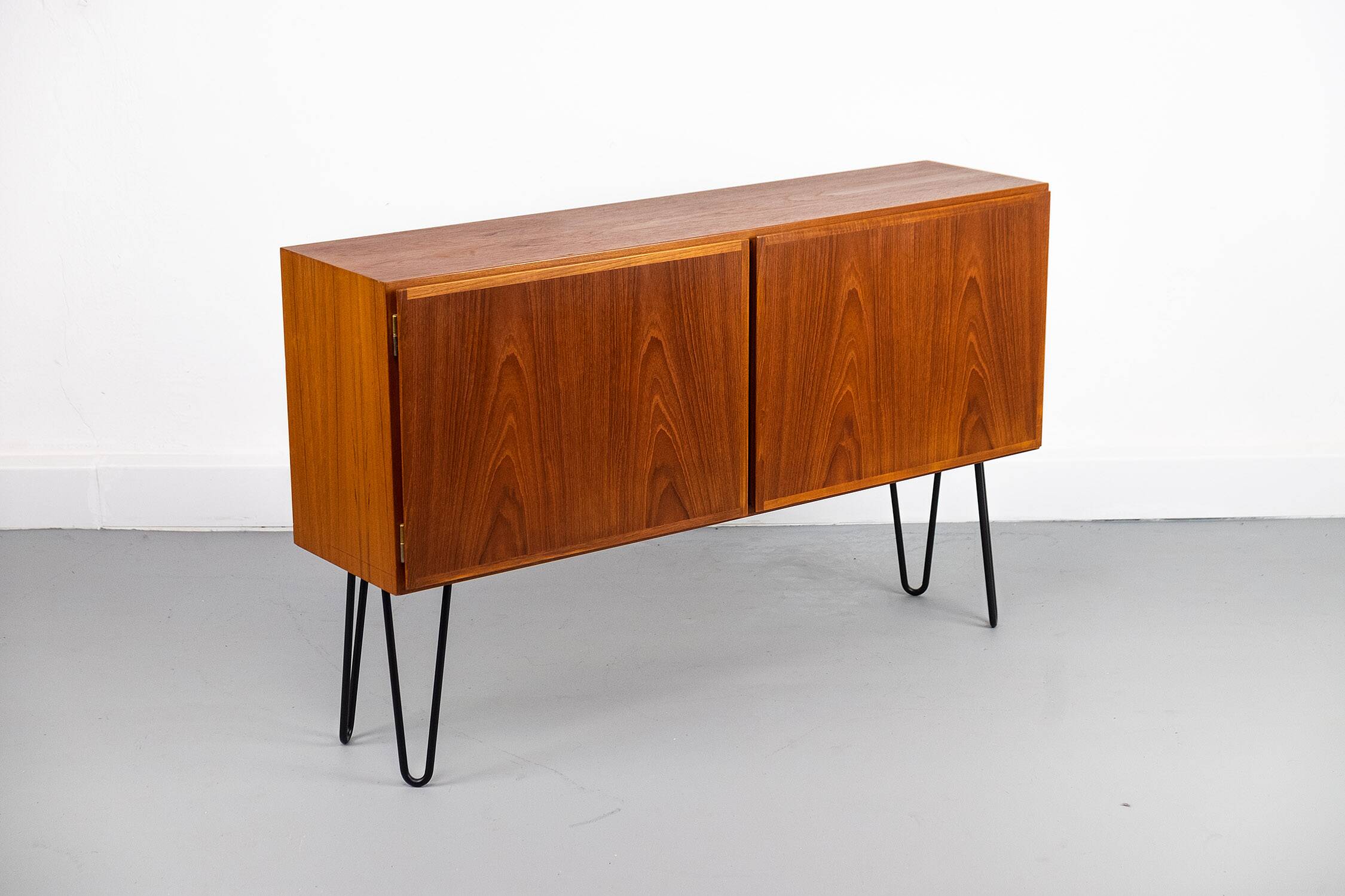 Small Teak Sideboard from Omann Jun, 1960s