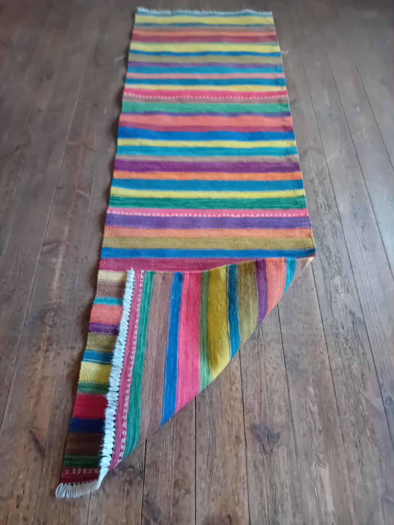 Handmade Indian Kilim 200x64cm