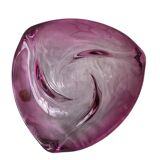 Val Saint-Lambert crystal centrepiece – Wave model circa 1950