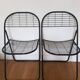 Set of 2 folding chairs Alland by Niels Gamelsgaard