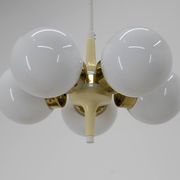 Lustre space age poutnik par Elektroinstala Decin, années 1970