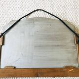 Miroir art déco - miroir italien - années 1930/1940. Miroir art déco gravé.