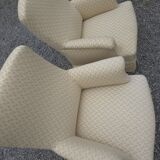 Paire de fauteuils crapaud