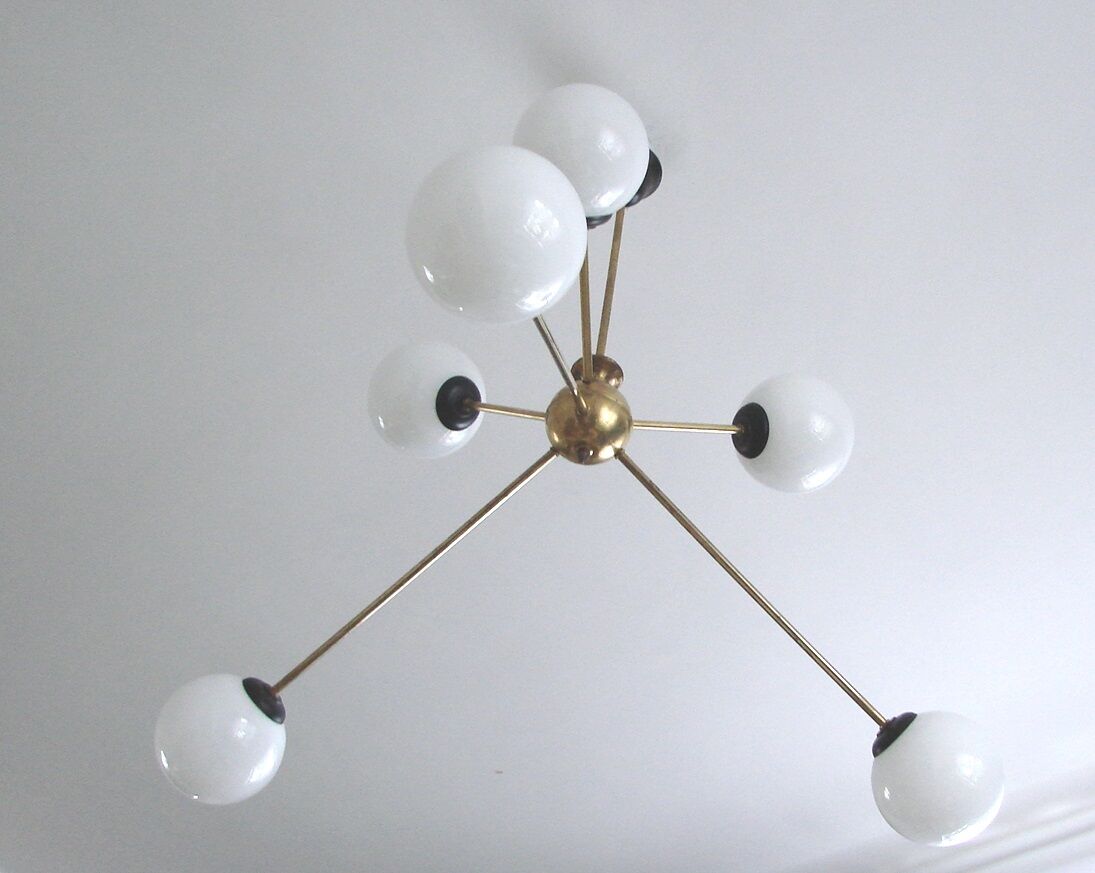 Sputnik chandelier from the 60s