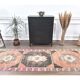 Turkish wool hand-knotted runner rug 103x305