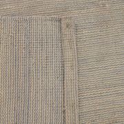 Blue cream wool kilim handwoven modern kilim flat-weave area rug-205x283cm