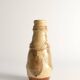 Unique Scandinavian Modern Gourd-Shaped Beige Vase, Sweden 1960s