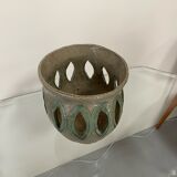 Signed ceramic pot cache