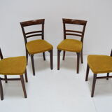 Set of Four Art Deco Dining Chairs By Fischel,1930‘s.