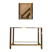 Pierre Vandel console and mirror assembly