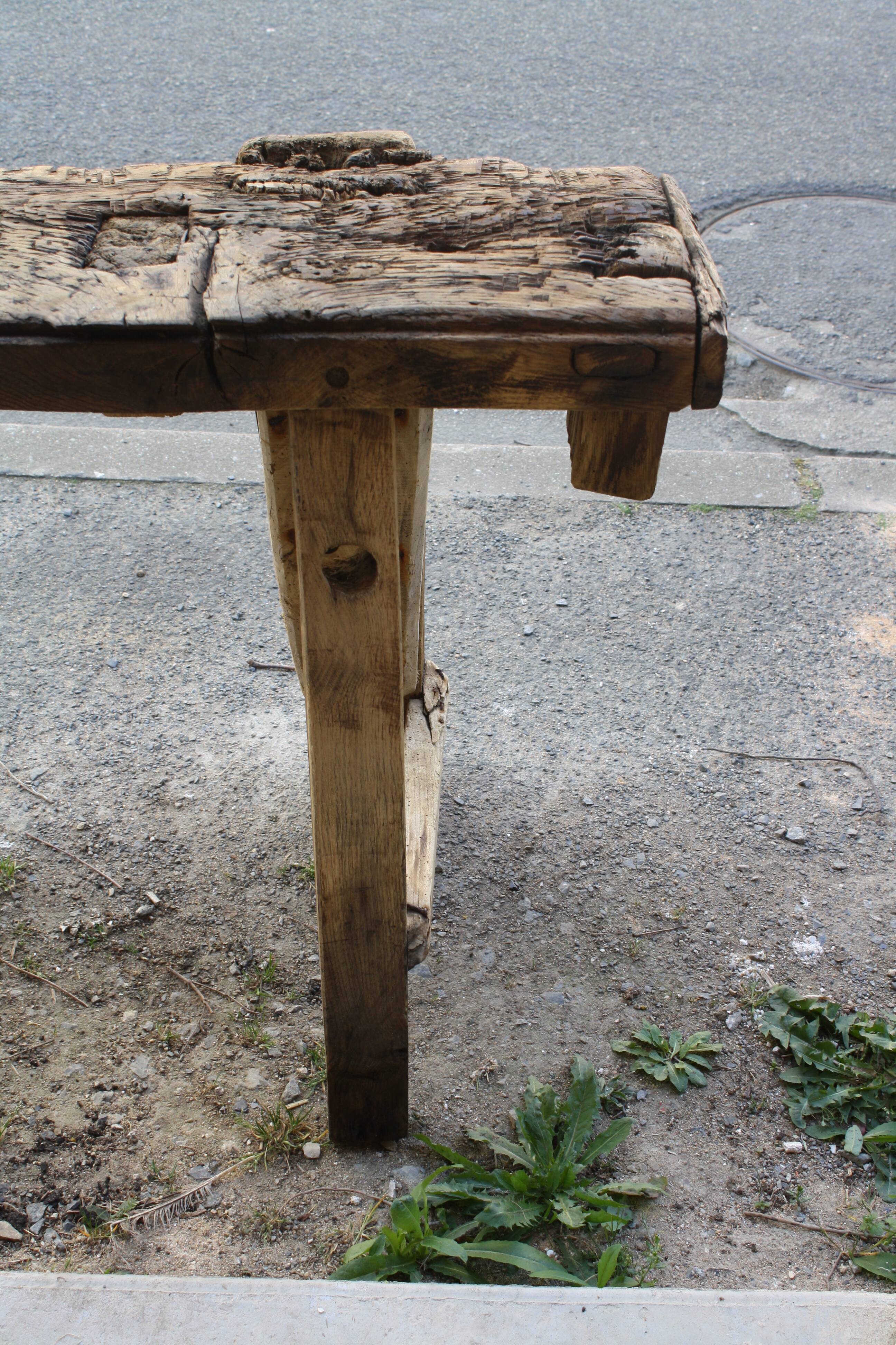 Etabli de menuisier en bois