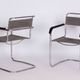 Chaises de Bauhaus restaurées en tissu Iron-Garn par M. Breuer, République tchèque, années 1930, ensemble de 2