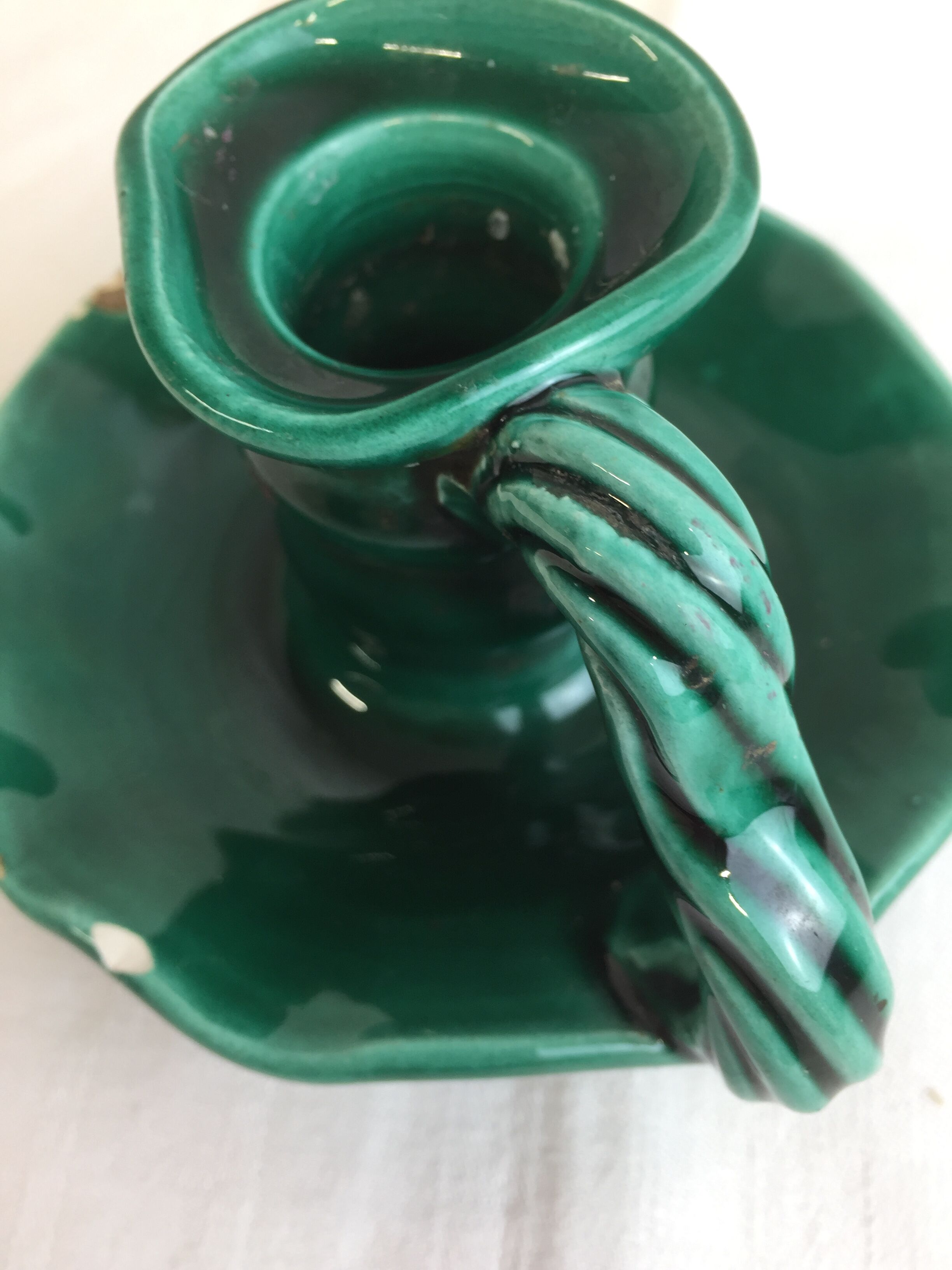 Candlestick or old cellar rack, handcrafted, made in France, Salin