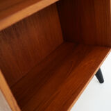 Teak bookcase, Scandinavian design 1970s