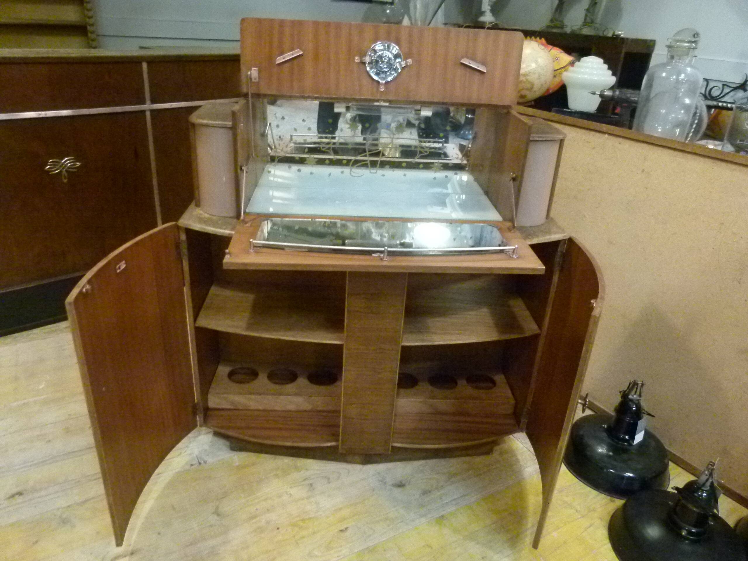 1950s bar cabinet